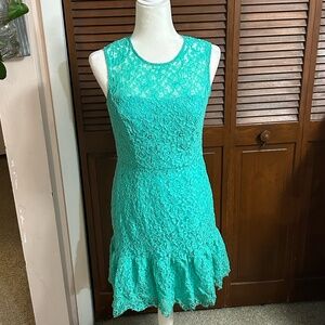 Shoshanna Judith Dress in Aqua - Size 8